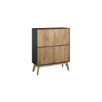 Manhattan Comfort CS96009 Rustic Mid-Century Modern Jackie 49.4